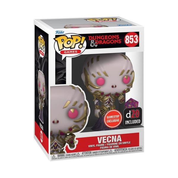 Vecna with die (GameStop Exclusive) Funko Pop Exclusives
